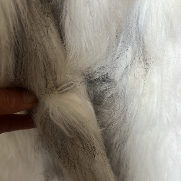 Vintage faux, fur, full length coat - Picture 3 of 9